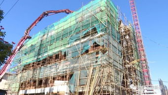 枋洋鎮敬老院項目 主體建設完工 正在砌筑墻體